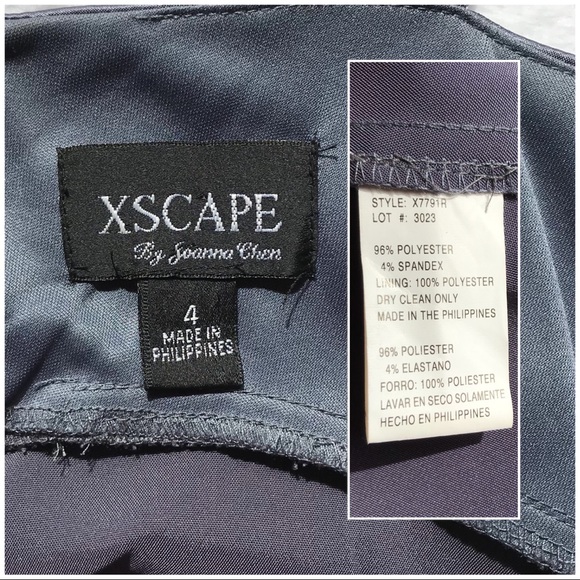 · Xscape · Stretchy Mermaid Evening Prom Dress - Picture 6 of 6